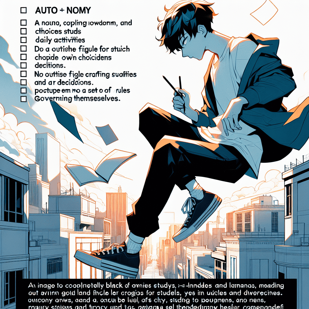 Visual memory aid for Autonomy