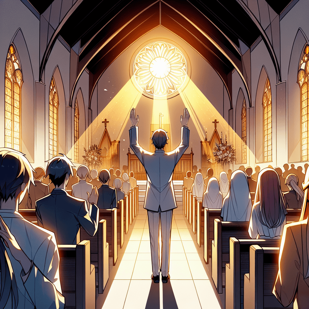 Visual memory aid for Benediction