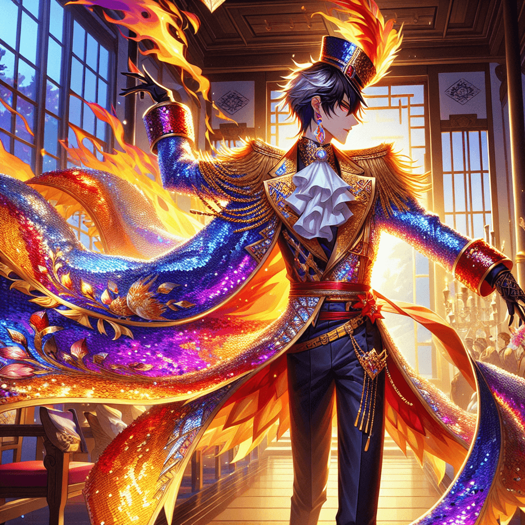 Visual memory aid for Flamboyance