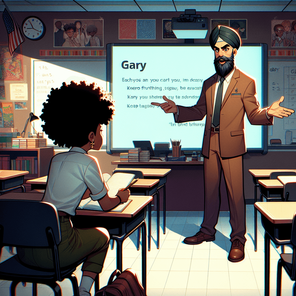 Visual memory aid for Garrulous