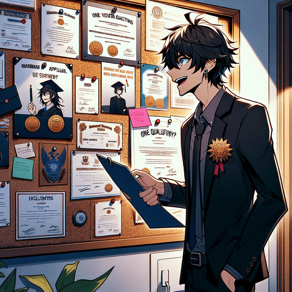 Visual memory aid for Qualification